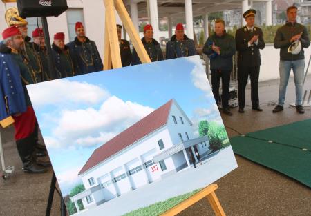 TEMELJNI KAMEN DOMA ZAŠČITE IN REŠEVANJA Z MEDGENERACIJSKIM CENTROM RAKEK 21 FOTO LJUBO VUKELIČ